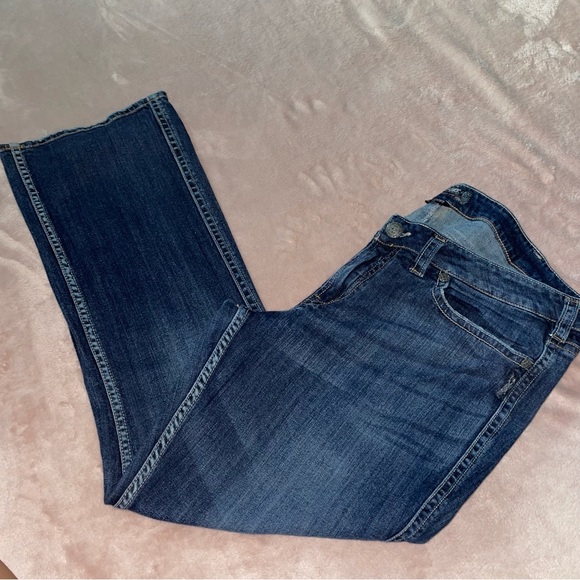 Silver Frances -18 jean size S22/L30 - Picture 2 of 9